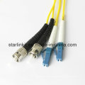 LC para St Duplex Single Mode Fibra Óptica Patch Cord